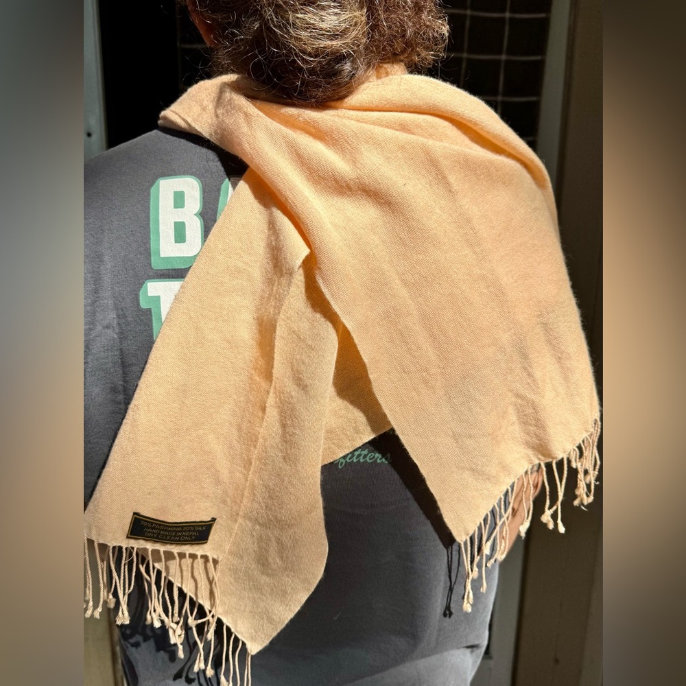 Soft Peach Scarf - Women Accessories
